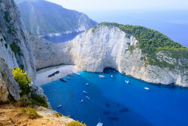 navagio beach op Zakynthos