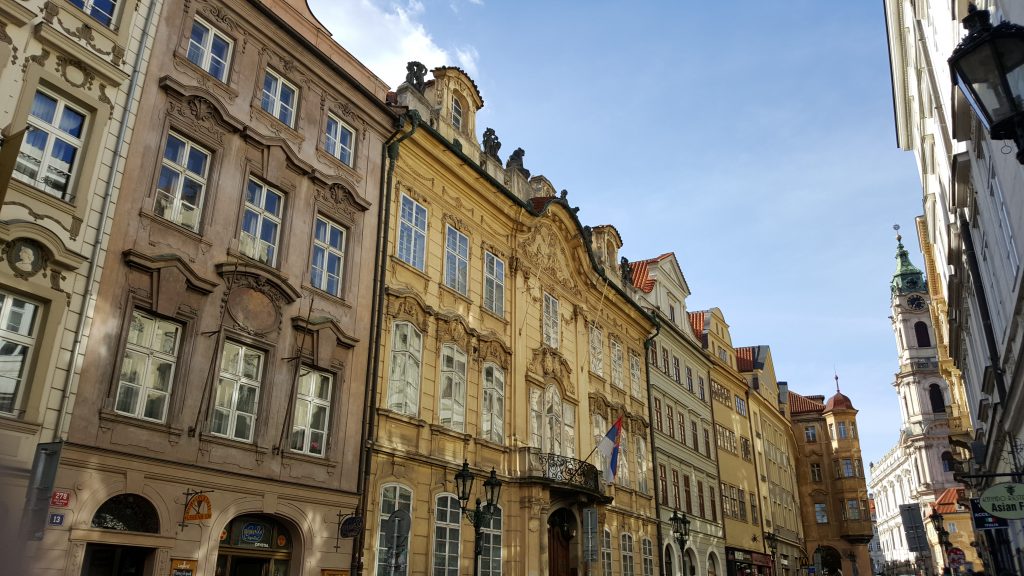 De wijk Mála Strana in Praag