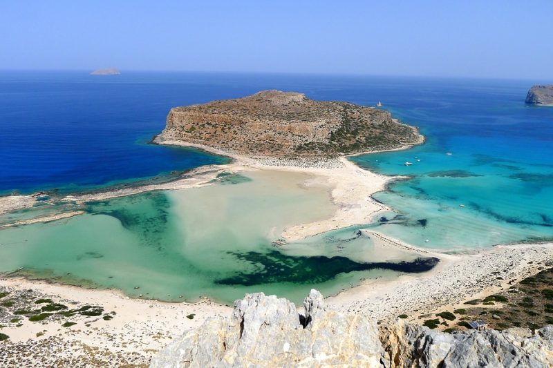 Het strand Bálos, een van de leukste Kreta tips