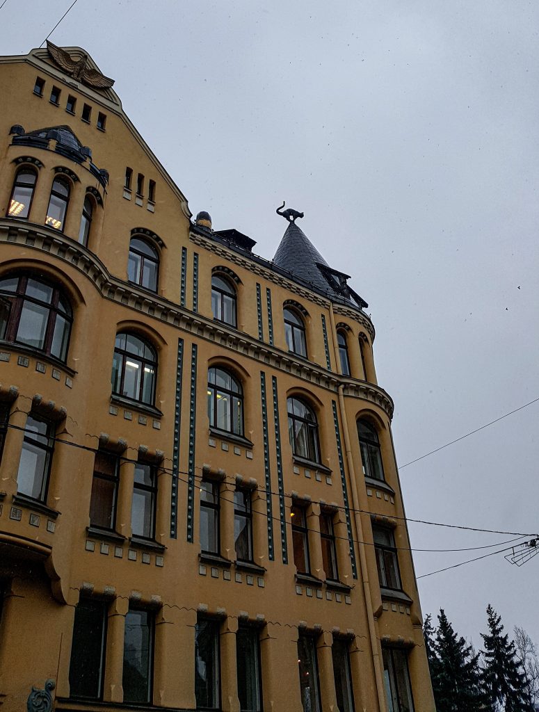 Cathouse in Riga.