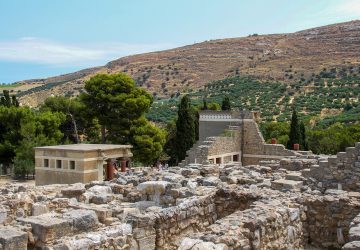 Knossos op het Griekse eiland Kreta