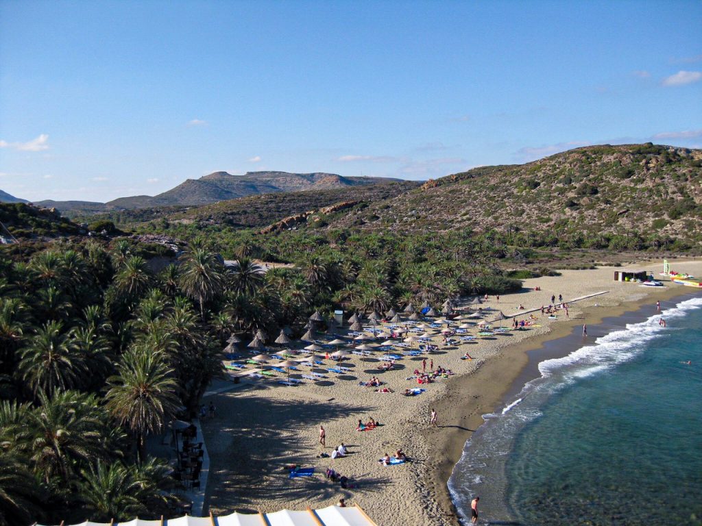 Bezoek Vai beach, één van de mooiste stranden van Kreta