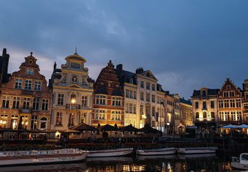 Graslei korenlei centrum gent