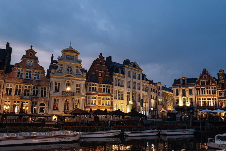 Graslei korenlei centrum gent