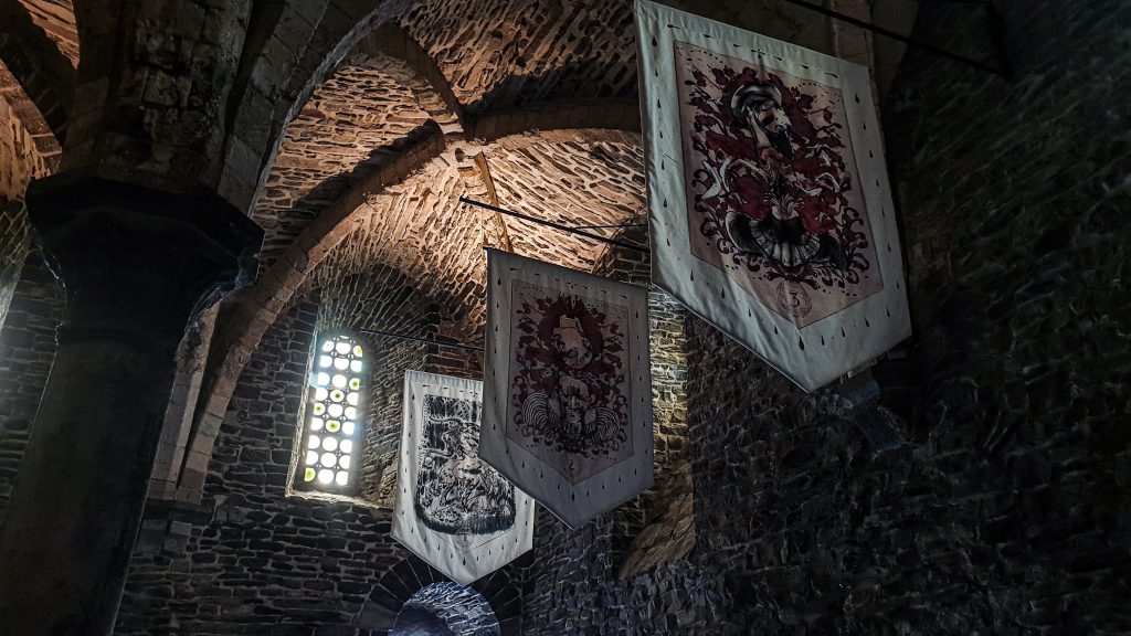 De binnenkant van kasteel Gravensteen.