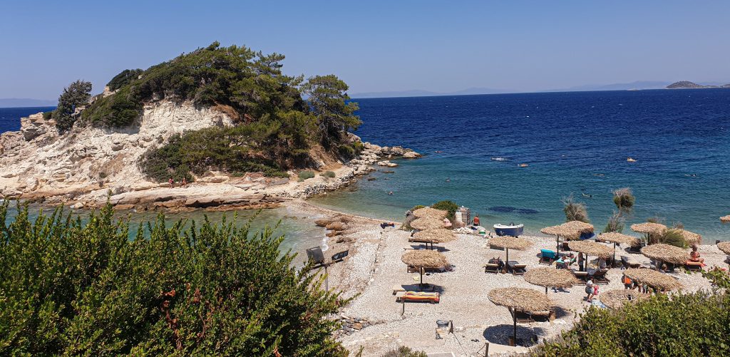 Calma Beach op Samos