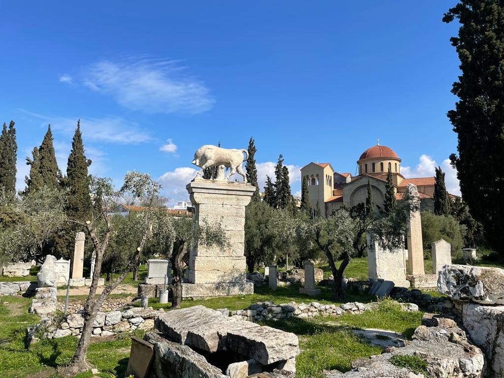 De begraafplaats van Kerameikos