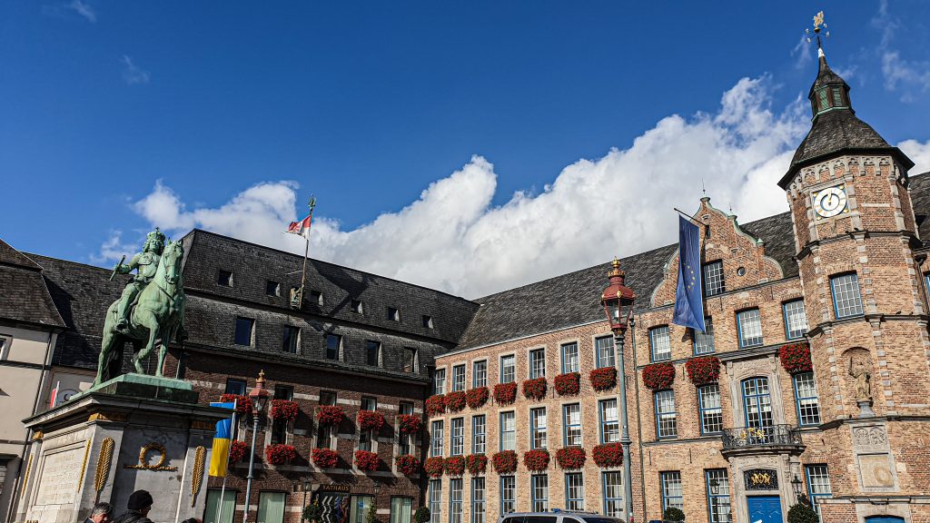 Struin door de Altstadt in Düsseldorf