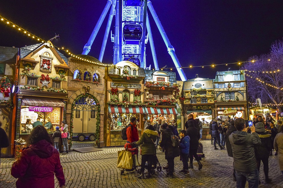 Kerstmarkt in Düsseldorf