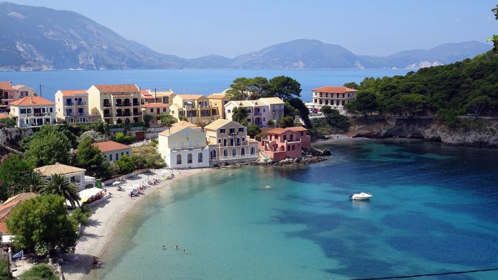 Het pittoreske Assos op Kefalonia