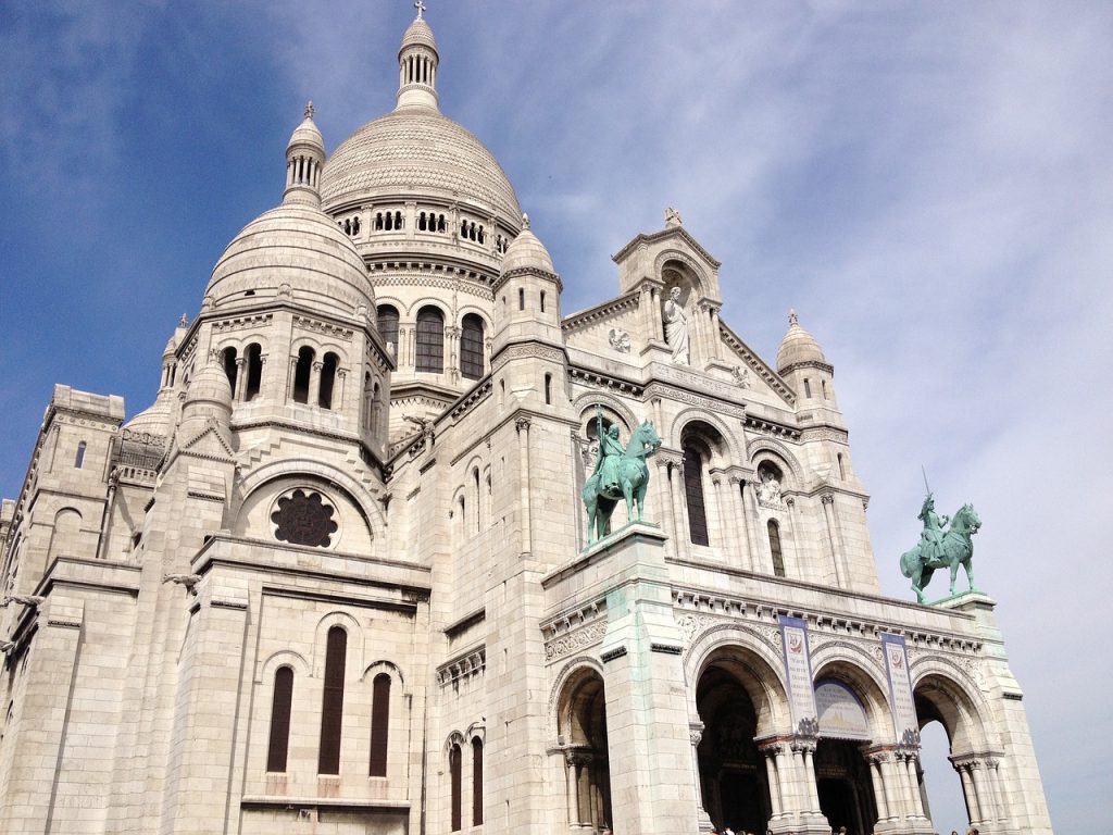 De schilderachtige Sacre Coeur