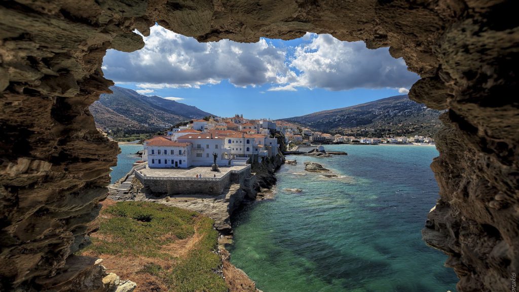 Andros, een onbekend Grieks eiland.