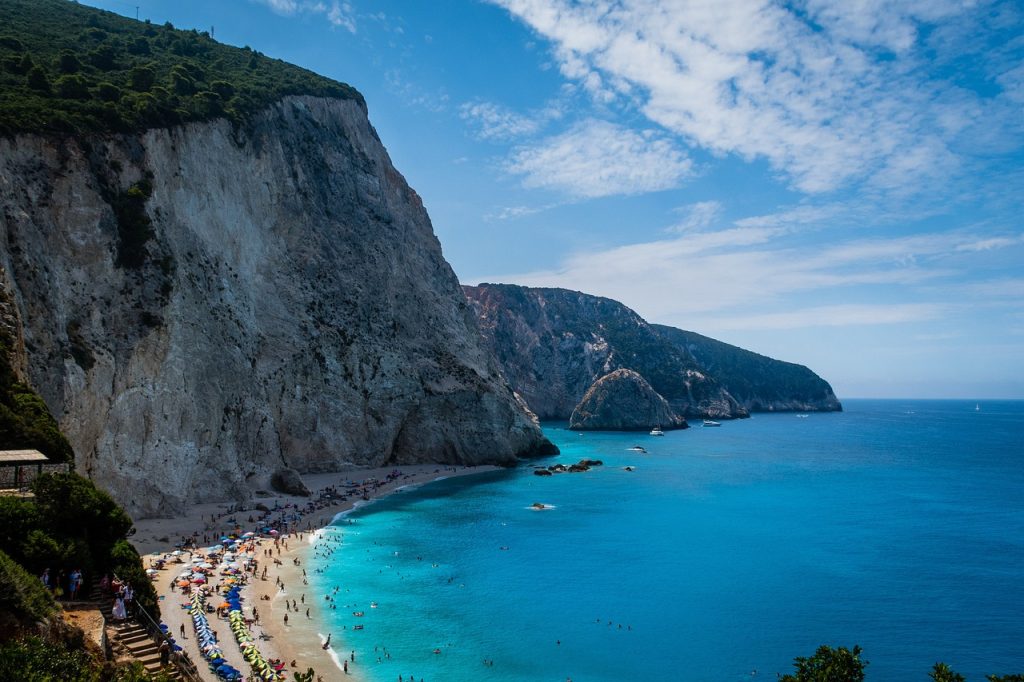 Het mooiste strand van Lefkas, Porto Katsiki