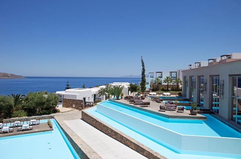 Blue Elounda Village, een hotel op Kreta.