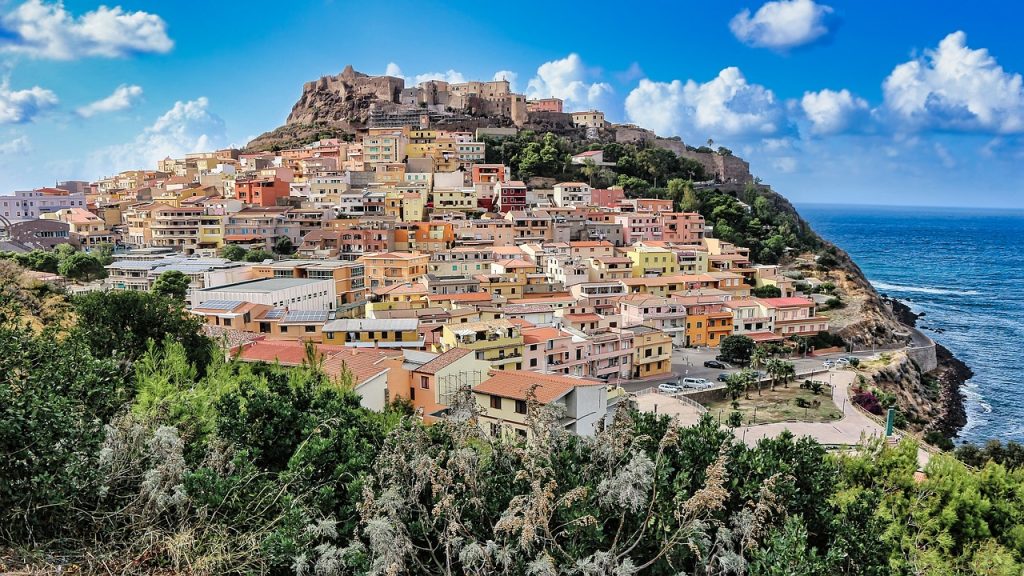 Het dorp op een vulkanische rots, Castelsardo