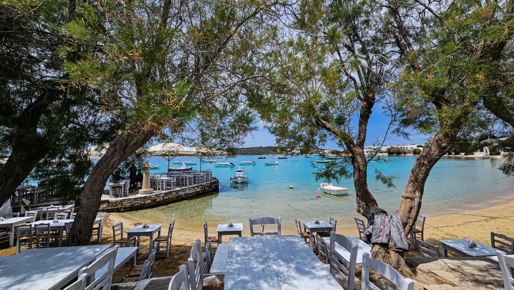 Vissersdorpje Aliki op Paros